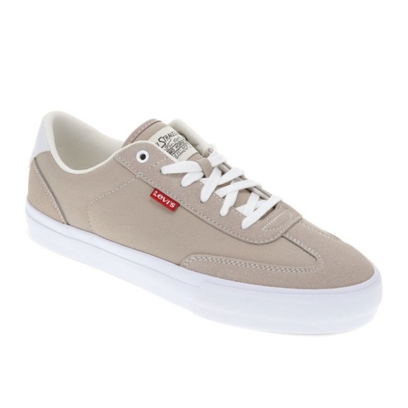 Levi's Mens Lux Vulc Textured Fabric Casual Lace Up Sneaker Shoe new - Picture 1 of 10
